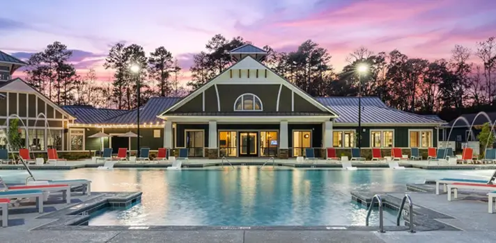 resort style pool