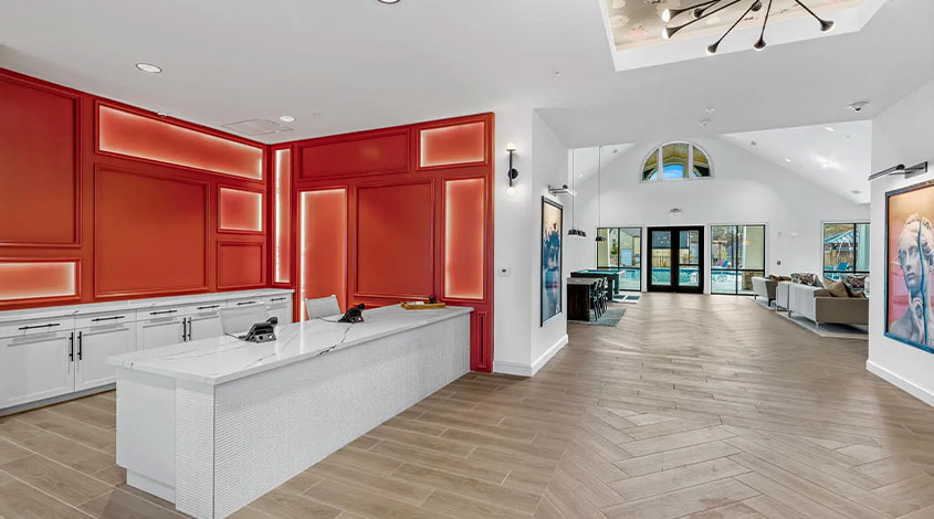 Front desk