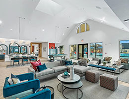 Lounge area